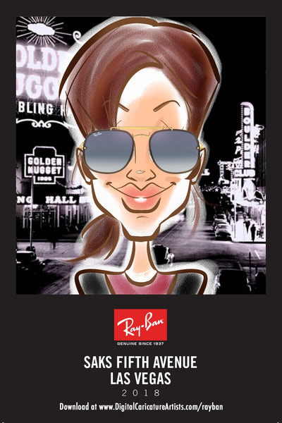 Digital Caricature Artists Las Vegas 