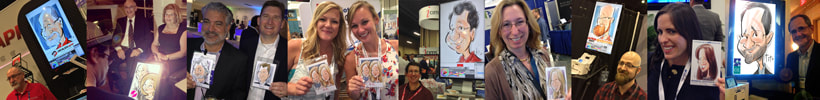 Digital Caricatures at Trade Shows